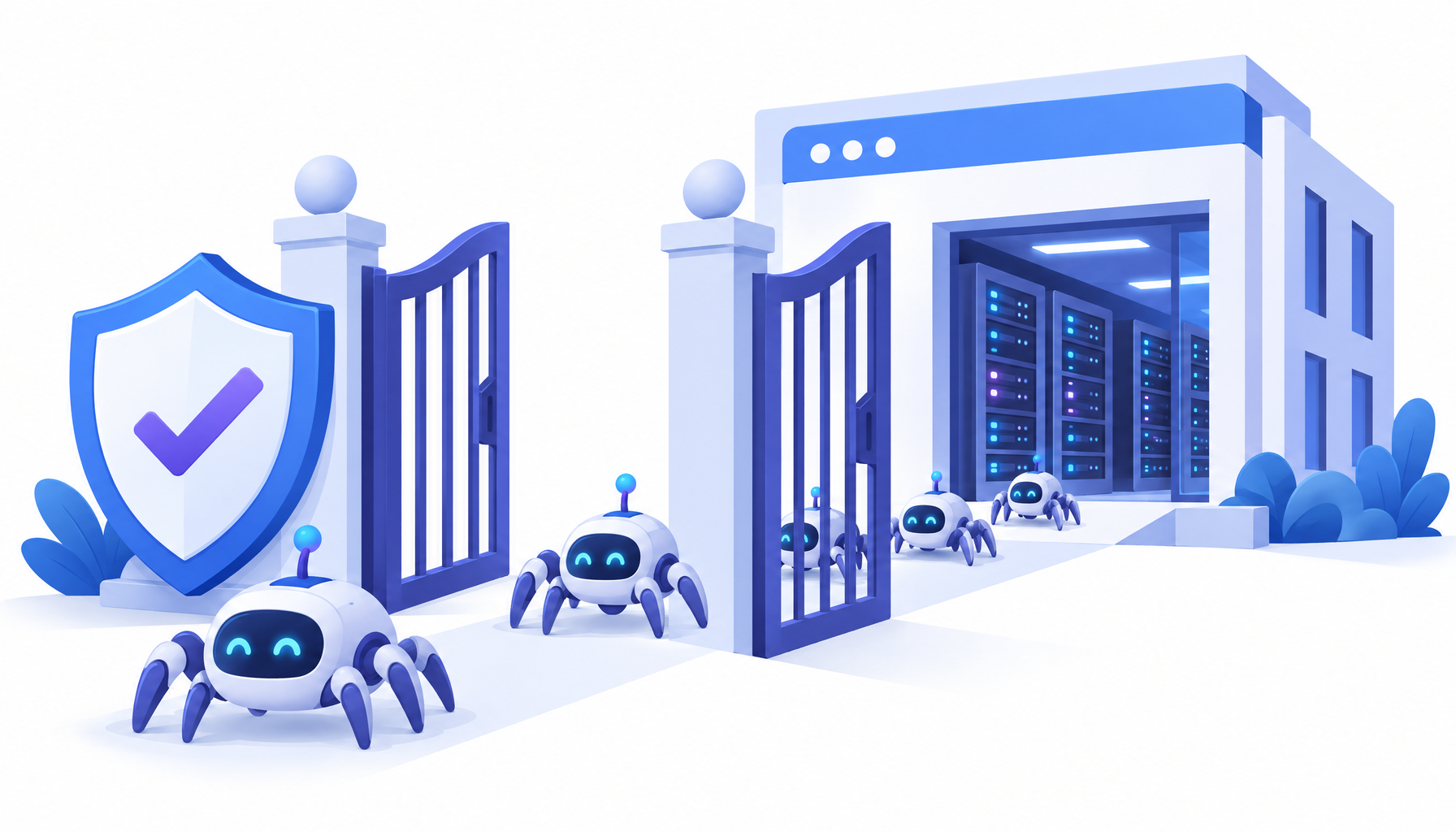 示意:放行 AI 爬虫进入网站
